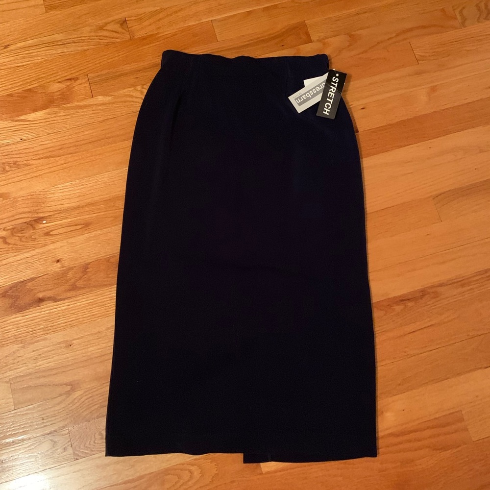 Navy blue skirt